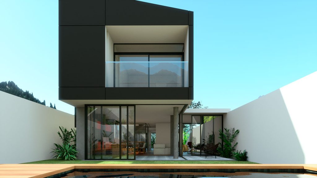 Casa Ponta Grossa | integração de todos os ambientes | ODVO arquitetura | Ampla integração com o jardim