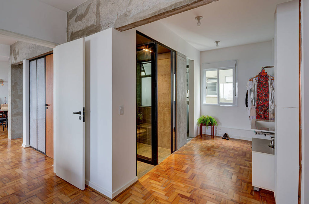 Apartamento Kusuki | busca por espaços amplos | ODVO arquitetura | Integração dos espaços