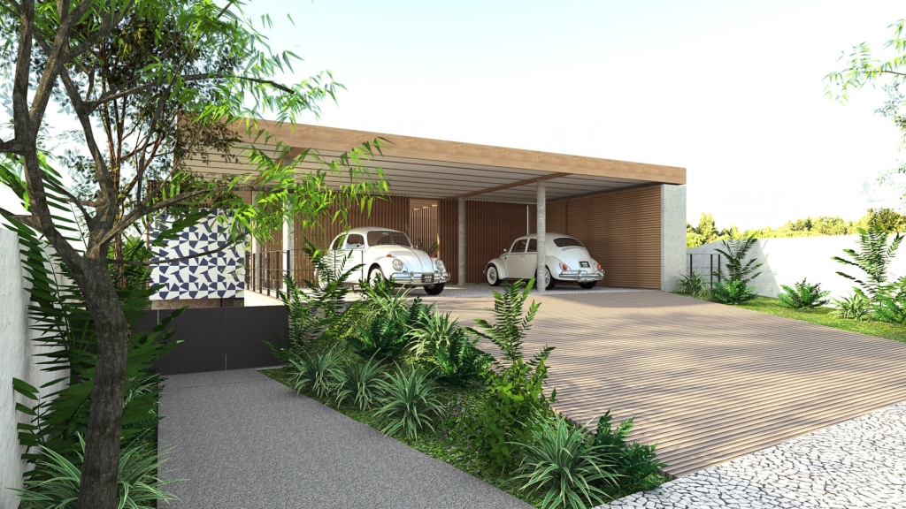 Casa Bonfim | pátios que promovem a integração e acolhimento familiar | ODVO arquitetura | Pátios, privacidade sem confinar e muita área verde