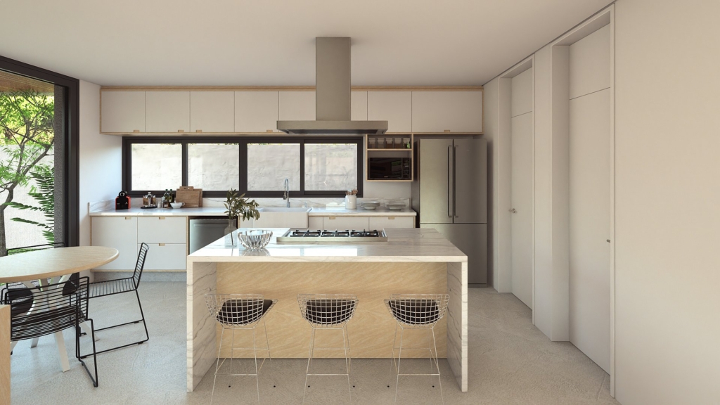 Casa Bonfim | pátios que promovem a integração e acolhimento familiar | ODVO arquitetura | Pátios, privacidade sem confinar e muita área verde